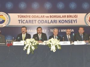 KUTO heyeti, Ticaret Odaları Konsey Toplantısına katıldı