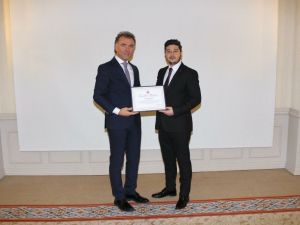 TÜGİK’ten Manisalı genç iş adamlarına iki ödül