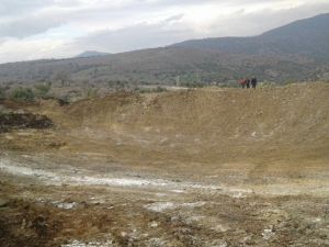 Manisa’da bir hayvan içme suyu göleti daha tamamlandı