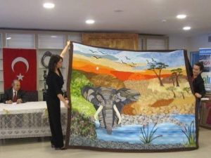 Aslanapa Halk Eğitim Merkezi finallerine hazırlanıyor