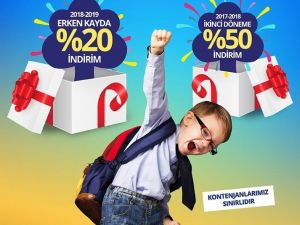 Eğitimde avantajlı erken kayıt dönemi başladı