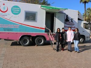 Meme kanseri tarama aracı Marmaris’te