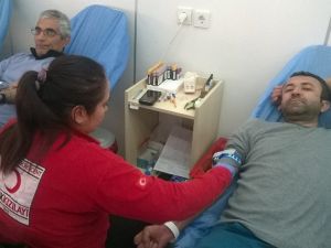 Aydın’da kan bağışı sürüyor