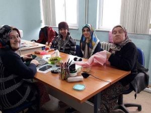 Çavdarhisar’da engelliler için el sanatları kursu