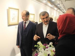 Kudüslü ressamın fırçasından “Benim Şehirlerim” sergisi sanatseverlerle buluştu