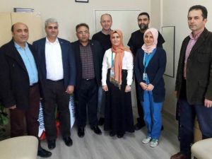 Aydın Sağlık-Sen’den Atatürk Devlet Hastanesi’nin yeni yönetimine ziyaret