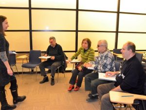 Görme engelliler sahneye hazırlanıyor