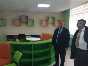 Şehit Recep Akbunar anısına kütüphane