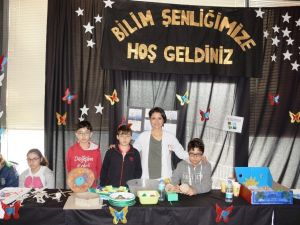 Aydın Değişim Koleji’nde öğrenciler öğrendiklerini eserlere yansıttı