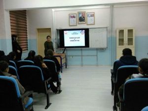 Dumlupınar’da lise öğrencilerine ’veremle mücadele’ eğitimi