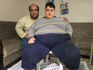 Henüz 11 yaşında ve 185 kilo