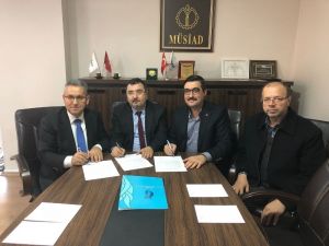 MCBÜ ile MÜSİAD Manisa Şubesi arasında protokol