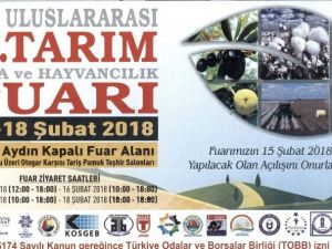 6. Uluslararası Aydın Tarım Gıda ve Hayvancılık Fuarı ziyaretçileriyle buluşuyor