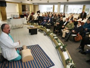 Muhtarlara acil müdahale eğitimi