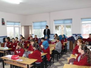 Kaymakam Temurci’den öğrencilere ziyaret