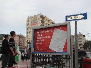 Aydın’da antibiyotik kullanıma karşı vatandaşlar bilgilendiriliyor