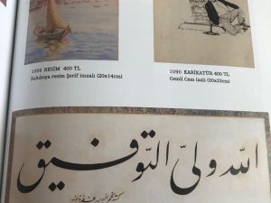 Resim, gravür, kitap müzayedesi Pazar günü gerçekleştirilecek