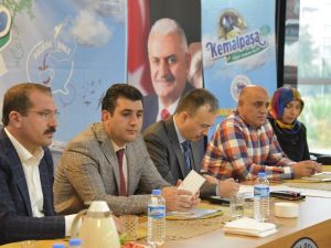 Başkan Uğurlu okul aile birliği başkanlarını ağırladı