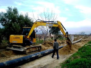 Sarıgöl Ovası’nın sulamasının yüzde 40’ı tamamlandı