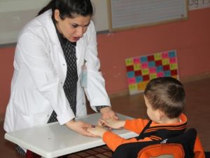 Öğrencilere ilk yardım eğitimi