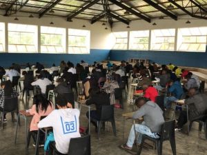 Güney Afrika ülkesinde öğrenciler Türk üniversitesi için yarışıyor