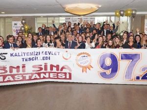 İbni Sina Hastanesi’nin kalitesi Sağlık Bakanlığı tarafından tescillendi
