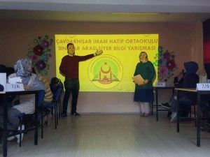 Çavdarhisar’da ’’Peygamber Efendimizin Hayatı" konulu bilgi yarışması