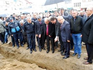 Salihli’de doğalgaz altyapı çalışmaları başladı