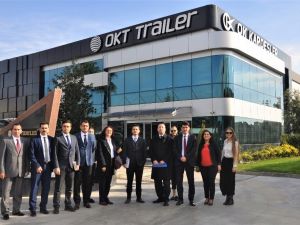 Bakan Zeybekçi’nin görevlendirdiği heyet OKT Trailer Firmasını ziyaret etti
