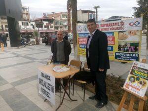 Sarıgöl’de okuma yazma seferberliği standı