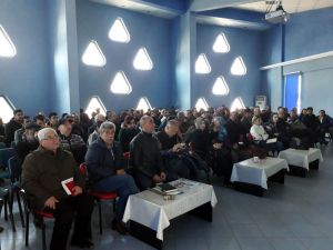 Mantar yetiştiriciliği eğitimi yapıldı