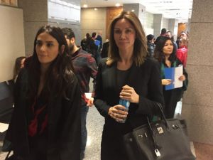 Demet Şener’in Edvina Sponza’ya  açtığı 500 bin TL’lik davada tanıklar dinlendi