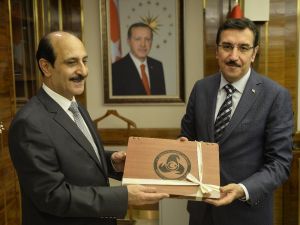 Bakan Tüfenkci, Ürdün Haşimi Krallığı Büyükelçisi Rifaie’yi kabul etti