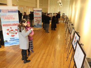 Karikatür yarışmasında ödüller sahiplerini buldu