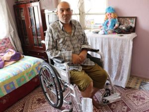 Engelli adamın yüzü Yunusemre ile güldü