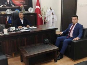 Kaymakam Kılınç’tan başhekime Tıp Bayramı ziyareti