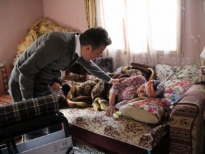 Başkan Karaçoban bir engelli vatandaşa daha yardım elini uzattı