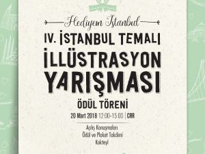 Hediyem İstanbul 4’üncü İllüstrasyon yarışması ödül töreni CRR’de düzenlenecek