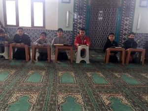 Camide Kur’an-ı Kerim dersi