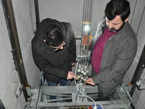 Simav’da asansör montaj ve yetkili servisleri denetlendi