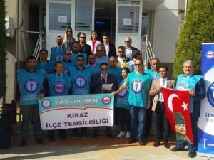 Başkan Özdemir’den Türk Sağlık-Sen’e “Hodri meydan”