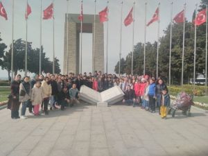 Pazarlarlı öğrenciler Çanakkale’de