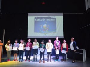 Ayaydın Resim Yarışması’nı kazananlar ödüllendirildi