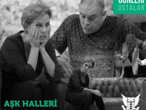 Zuhal Olcay ve Burak Sergen “Aşk Halleri” oyunu ile sahnede