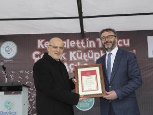 Beykoz’da Kemalettin Tuğcu Çocuk Kütüphanesi açıldı