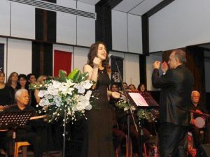 Karacasu’da halk müziği konseri