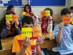 Öğrenciler kişisel sınırlarını öğreniyorlar