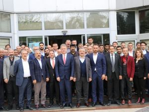 İnşaat sektöründen Özgener’e destek