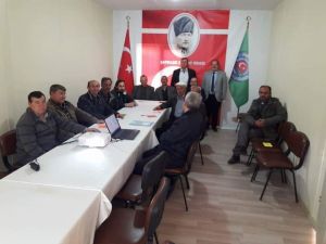 Çiftçilere ağaç budama, aşılama ve gübreleme eğitimi