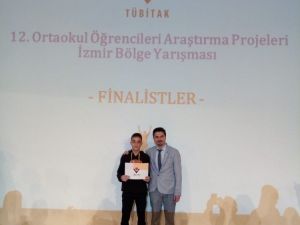 ’Çok Amaçlı Mobil Robot Kol’ projesiyle TÜBİTAK’ın düzenlediği yarışmada birinci oldu